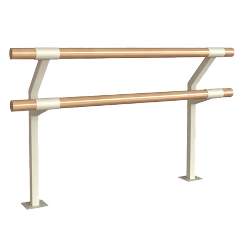Double-layer Square Tube Solid Wood Ballet Bar
